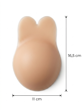 Sutiã Adesivo Invisível de Silicone Push Up Levanta Seios Reutilizável Sem Alças e Sem Costas