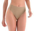 Kit 3 Calcinhas Tanga  Cós Largo Alta Sem Costura